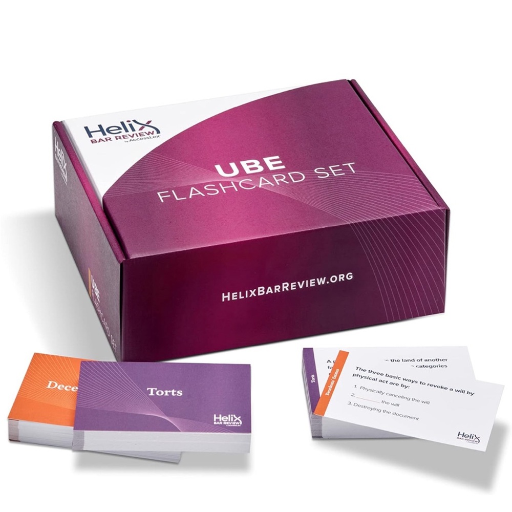 Helix UBE flashcards (2023)